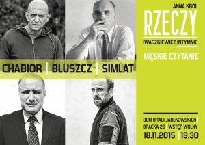 czytanie rzeczy plakat poziom 1
